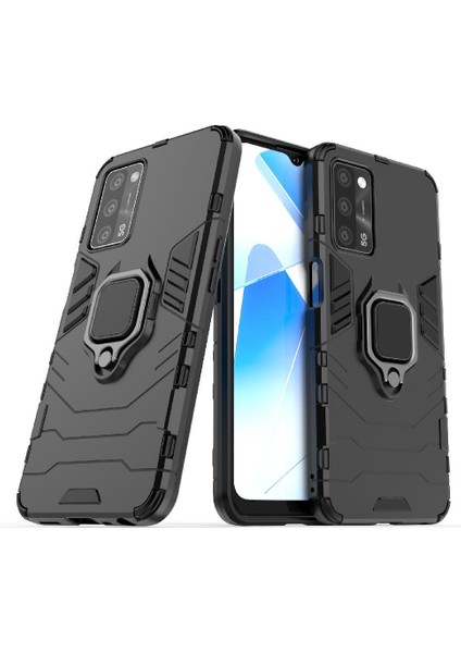 Oppo Oppo 5g Askeri Damla Koruma Darbeye Kapak Kickstand Için Kılıf (Yurt Dışından)
