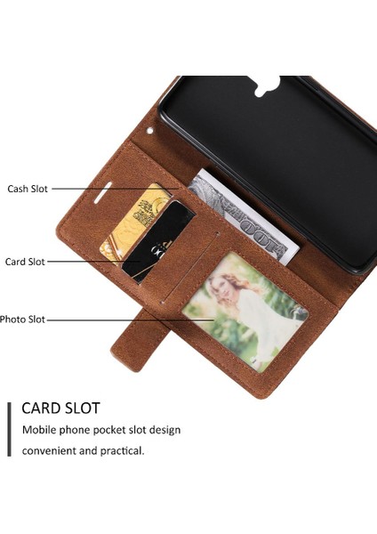Oppo Bulmak Için Kılıf X2 Lıte Kart Tutucu Kickstand Cüzdan Flip Folio Pu (Yurt Dışından)