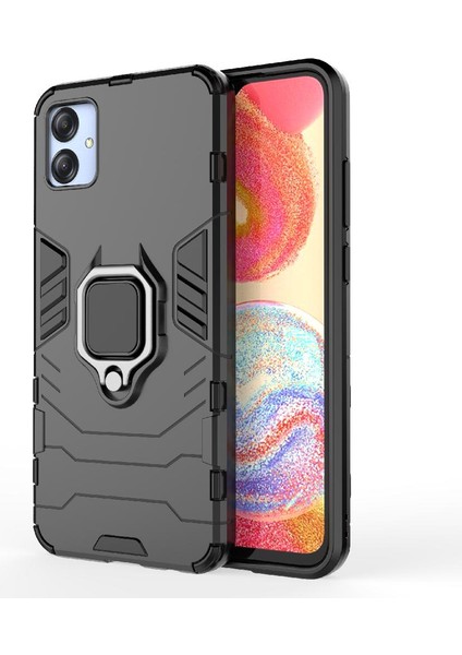 Samsung Galaxy A04E 4g Darbeye Kapak Kickstand 360 &deg; Dönen (Yurt Dışından)