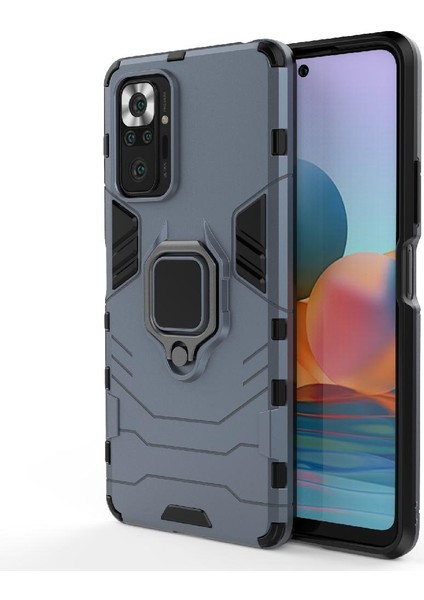 Xiaomi Redmi Not 10 Için Kılıf Pro Askeri Damla Koruma Darbeye Halka (Yurt Dışından)