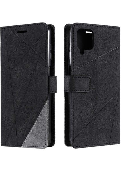 Samsung Galaxy A12 Darbeye Cüzdan Flip Folio Manyetik Kart Pu (Yurt Dışından)