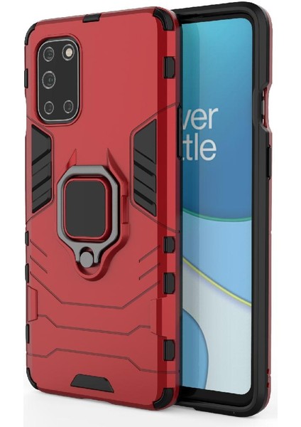 Oneplus 8t Kickstand Için Kılıf 360 &deg; Dönen Halka Askeri Damla Koruma (Yurt Dışından)