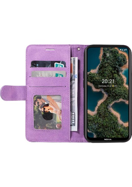 Nokia X10/X20 Pu Deri Flip Folio Kılıf Kickstand Koruyucu (Yurt Dışından) fiyatları
