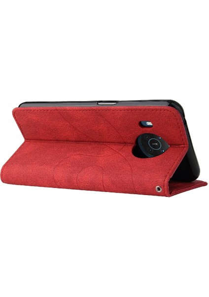 Mays Shop Nokia X10/X20 Pu Deri Flip Folio Kılıf Kickstand Koruyucu (Yurt Dışından)