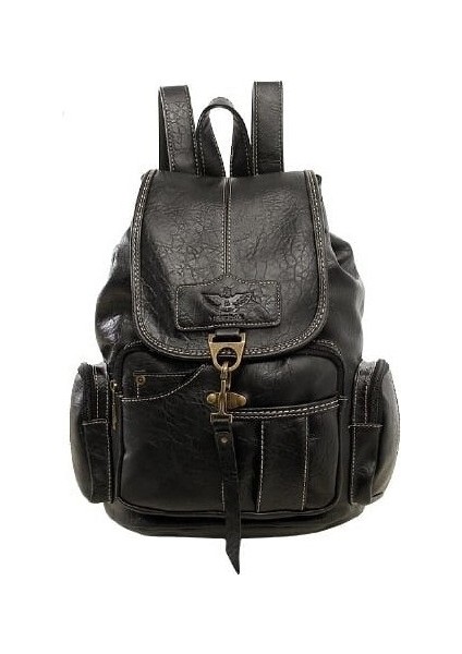 Yingoak Kadın Sırt Çantası - Siyah (Yurt Dışından)