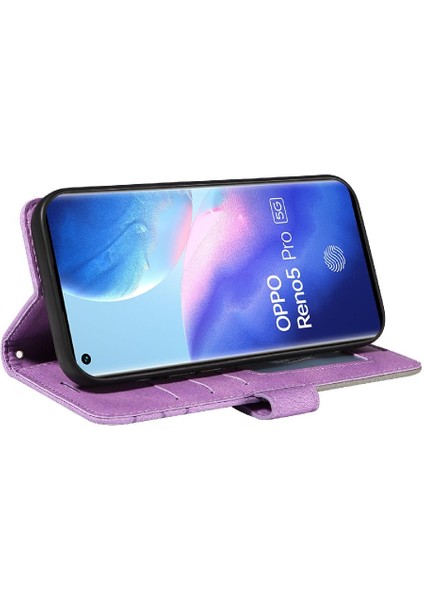 Kart Yuvası Standı Pu ile Oppo Reon 5 Pro Kickstand Koruyucu Kılıf (Yurt Dışından) indirimleri