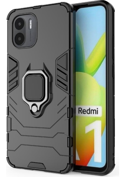 Xiaomi Redmi A2 Için Kickstand Askeri Damla Koruma Darbeye (Yurt Dışından)