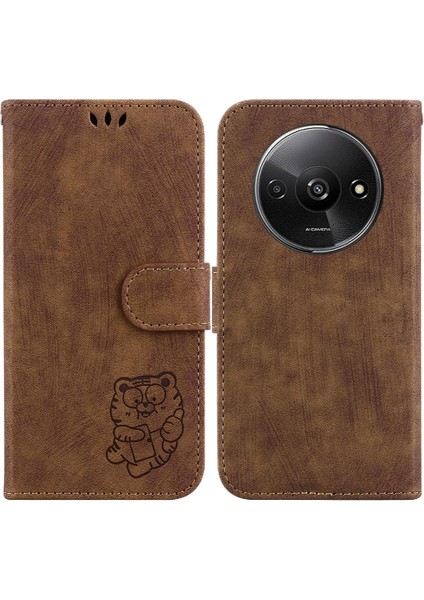 Xiaomi Redmi A3 Için Kılıf Tutucu Kapak Çevirin Folio Kart Cep Cüzdan Kılıf (Yurt Dışından)