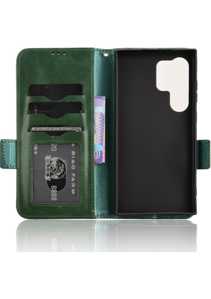 Samsung Galaxy S24 Ultra 5g 3 Kart Tutucu Görüntüleme Standı Pu Flip (Yurt Dışından) fırsatları
