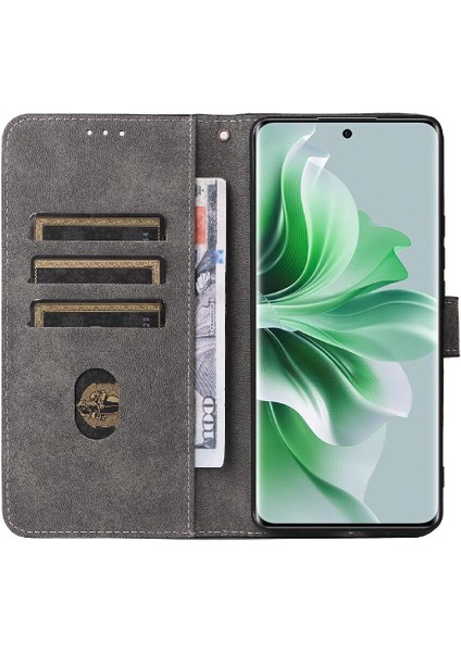 Oppo Oppo 11 Pro 5g Kart Yuvaları Için Kılıf Kapak Çevirin Folio Cüzdan Manyetik (Yurt Dışından)