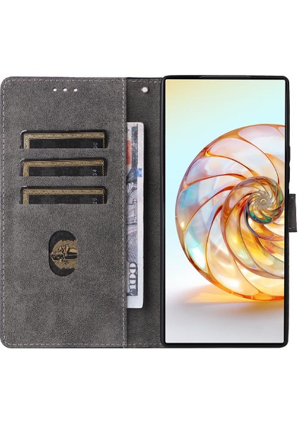Zte Nubia Z60 Ultra 5g Rfıd Engelleme Kart Yuvaları Kapak Flip Folio (Yurt Dışından)