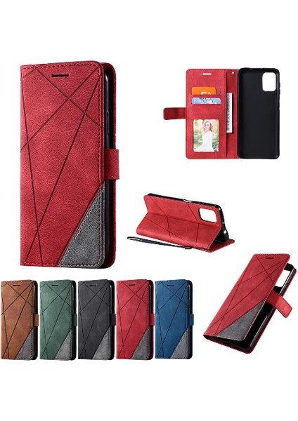 Motorola Moto G9 Artı Cüzdan Flip Için Kılıf Folio Manyetik Darbeye Kart (Yurt Dışından) fırsatları