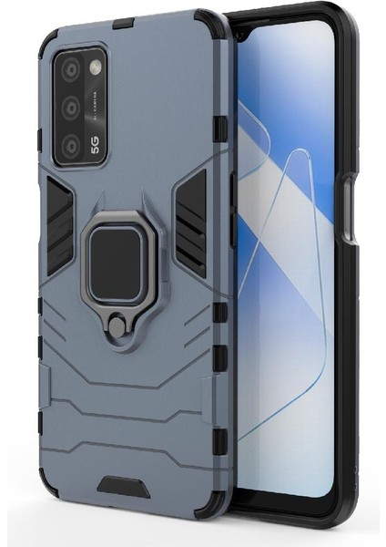 Oppo Oppo 5g Askeri Damla Koruma Darbeye Kapak Kickstand Için Kılıf (Yurt Dışından)