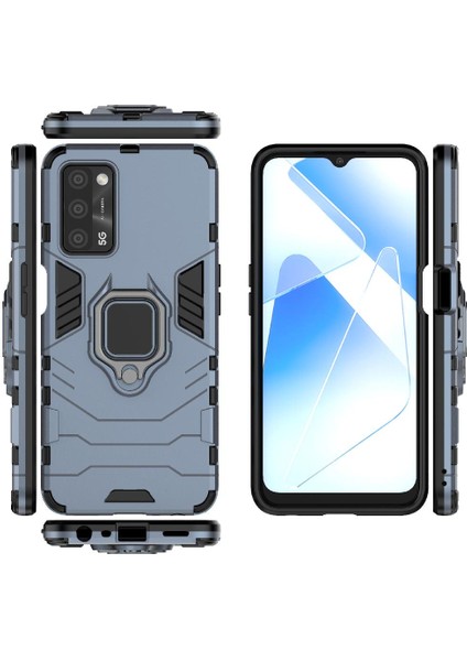 Oppo Oppo 5g Askeri Damla Koruma Darbeye Kapak Kickstand Için Kılıf (Yurt Dışından)