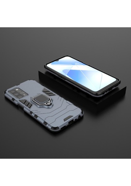Oppo Oppo 5g Askeri Damla Koruma Darbeye Kapak Kickstand Için Kılıf (Yurt Dışından)