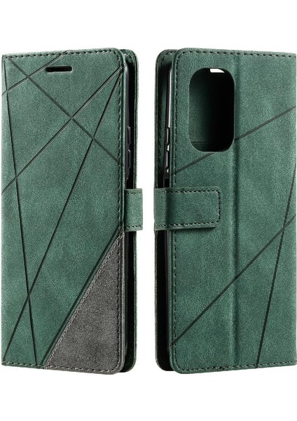 Xiaomi Redmi Için Kılıf K40/K40 Pro Darbeye Kart Tutucu Kickstand Pu Flip (Yurt Dışından)