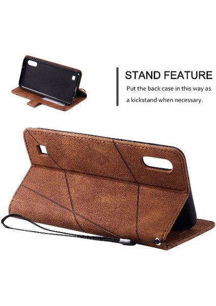 Mays Shop Samsung Galaxy A10/M10 Cüzdan Flip Folio Kart Tutucu Kickstand Pu (Yurt Dışından)