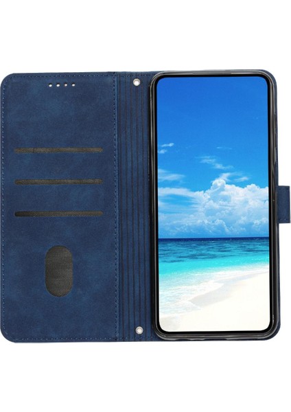 Tecno Camon 20/camon 20 Pro 4g Tam Koruma Pu Deri Flip Case (Yurt Dışından)