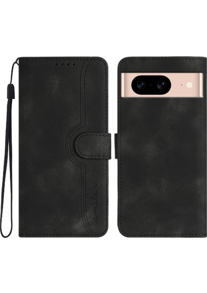Google Pixel 8A Case Premium Pu Cüzdan Yerleşik Mıknatıs ile Uyumlu (Yurt Dışından)