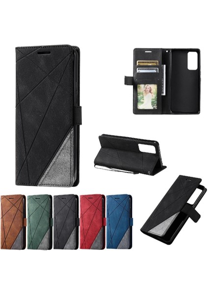 Xiaomi 12 Lite Için Kılıf Kart Tutucu Kickstand Manyetik Darbeye Cüzdan (Yurt Dışından)
