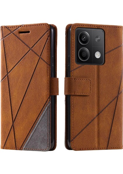 Xiaomi Redmi Not 13 Için Kılıf 5g Pu Deri Cüzdan Flip Folio Darbeye (Yurt Dışından)
