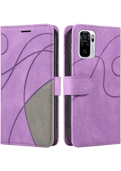 Xiaomi Not 10 4G/10S Kickstand Koruyucu Iki Renkli Dikiş (Yurt Dışından)