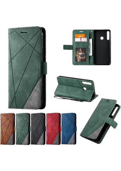 Huawei P40 Lite E Cüzdan Flip Için Kılıf Folio Kart Tutucu Kickstand Pu (Yurt Dışından) fırsatları
