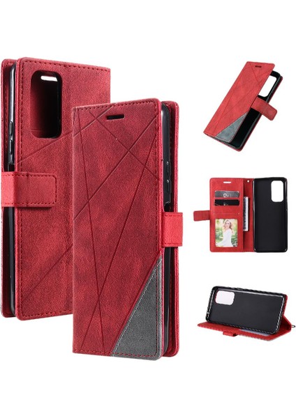Xiaomi 11T/11T Pro Manyetik Pu Deri Kart Tutucu Kickstand Flip (Yurt Dışından)