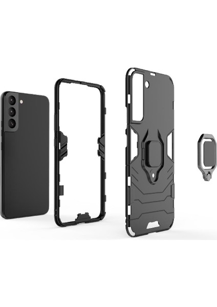 Samsung Galaxy S22 5g Askeri Damla Koruma Kickstand Yüzük (Yurt Dışından) fırsatları