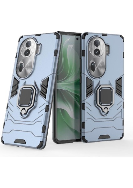 Oppo Oppo 11 Pro 5g Askeri Damla Koruma Için Kılıf 360 &deg; Dönen Halka (Yurt Dışından)