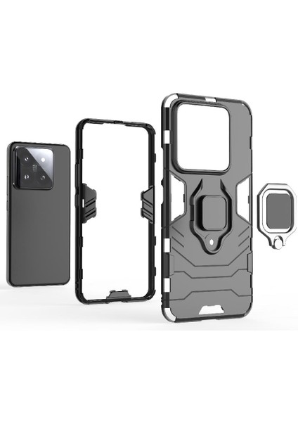 Xiaomi 14 Pro 5g Askeri Damla Koruma Darbeye Kapak Halkası (Yurt Dışından)