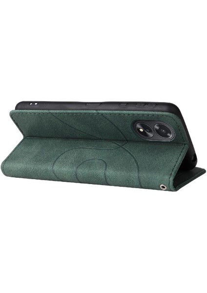 Oppo A38 4G/A18 4g Kickstand Koruyucu Kart Yuvası Standı Pu (Yurt Dışından) indirimleri