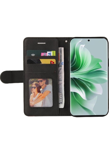 Kart Yuvası Standı Pu ile Oppo Reon 11 5g Kickstand Koruyucu Kılıf (Yurt Dışından)