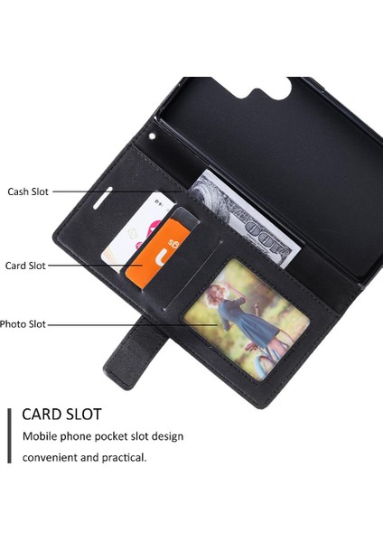 Samsung Galaxy S24 Ultra Pu Deri Cüzdan Flip Folio Kart Tutucu (Yurt Dışından) modelleri
