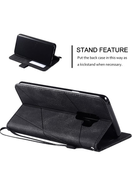 Samsung Galaxy S9 Artı Darbeye Cüzdan Flip Folio Pu Deri (Yurt Dışından)