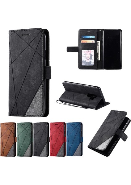 Samsung Galaxy S9 Artı Darbeye Cüzdan Flip Folio Pu Deri (Yurt Dışından)