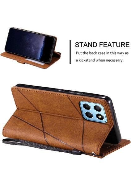 Mays Shop Onur Için Kılıf 70 Lite Kart Tutucu Kickstand Darbeye Cüzdan Flip Folio (Yurt Dışından)