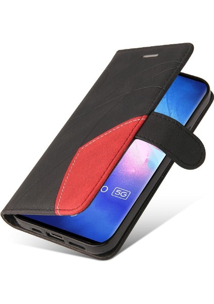Kart Yuvası Standı Pu ile Oppo Reon 5 Pro Kickstand Koruyucu Kılıf (Yurt Dışından) modelleri