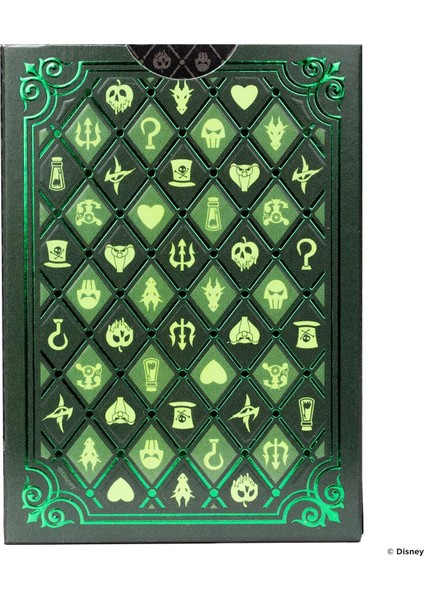 Villains Iskambil Oyun Kart Destesi - Yeşil fiyatları