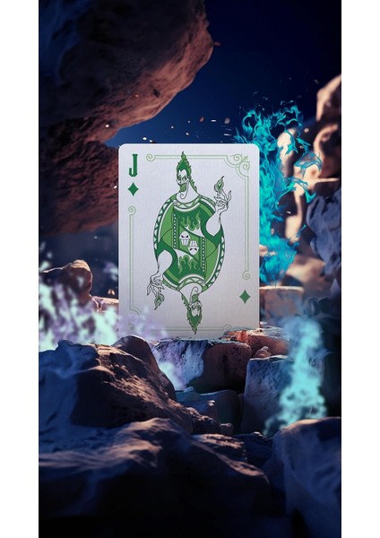 Villains Iskambil Oyun Kart Destesi - Yeşil fırsatları