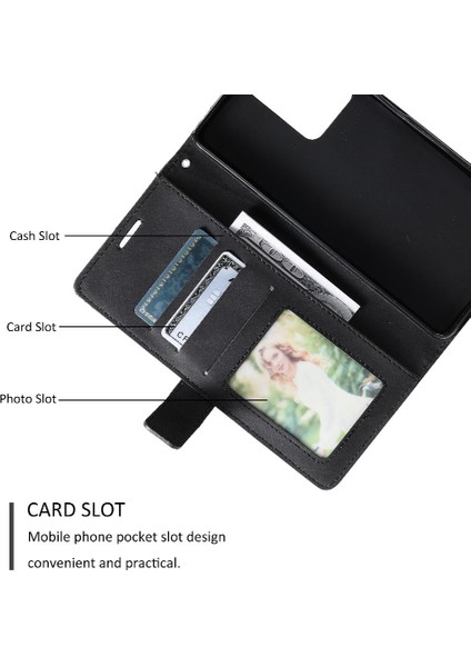 Xiaomi Poco X5 5g Kart Tutucu Için Kickstand Cüzdan Flip Folio Pu (Yurt Dışından) modelleri