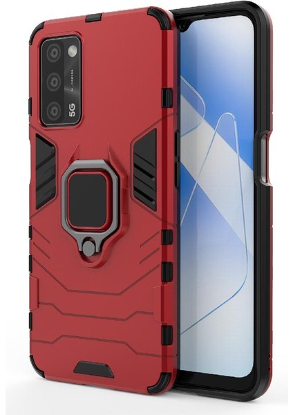 Oppo Oppo 5g Askeri Damla Koruma Darbeye Kapak Kickstand Için Kılıf (Yurt Dışından)