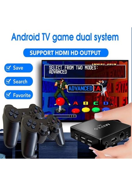 Doreka m8 Pro Mını 4K 8k 10 K Ultra Hd+Hdr Android Tv 5g 12.1+Game wıfı HDMI retro 10000+ Game box