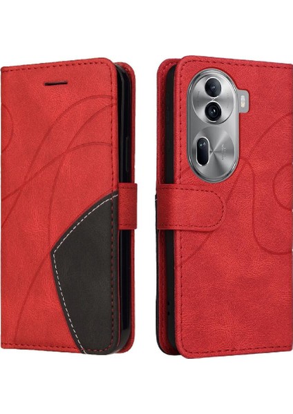 Kart Yuvası Standı Pu ile Oppo Reon 11 5g Kickstand Koruyucu Kılıf (Yurt Dışından)