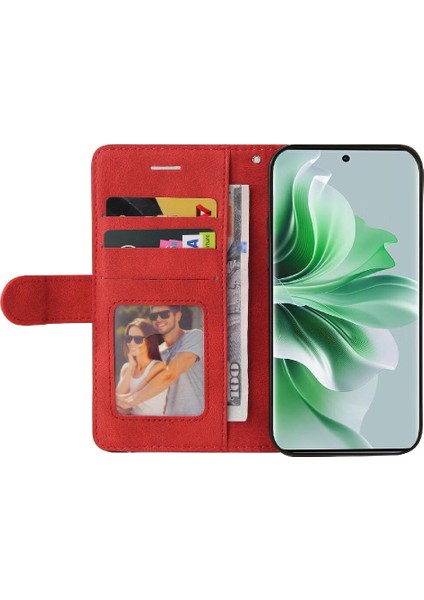 Kart Yuvası Standı Pu ile Oppo Reon 11 5g Kickstand Koruyucu Kılıf (Yurt Dışından) modelleri