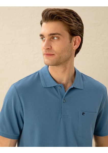 Erkek Koyu Mavi Regular Fit Basic Tişört 50291576-VR032