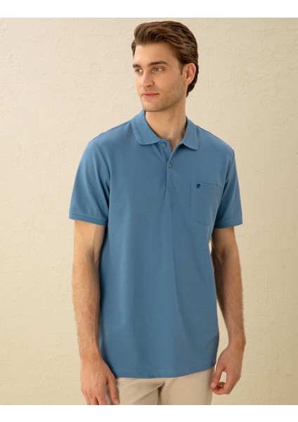 Erkek Koyu Mavi Regular Fit Basic Tişört 50291576-VR032