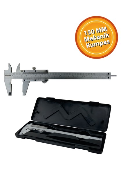 Kumpas Mekanik 0-150MM (0.001İNÇ-0.02MM) ERA11007