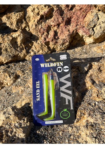 Wildfin Sand Eel Limon 2+1 15 gr