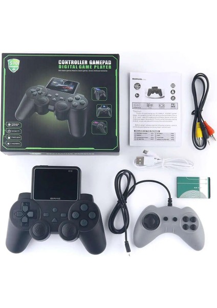 S10 Gamepad 520 Oyunlu Klasik Taşınabilir Retro El Atarisi Oyunlar Connect Tv Portable Arcade